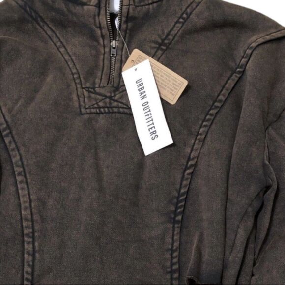 NEW Out From Under UO Urban Outfitters Vera Quarter-Zip Sweatshirt S - Picture 3 of 5